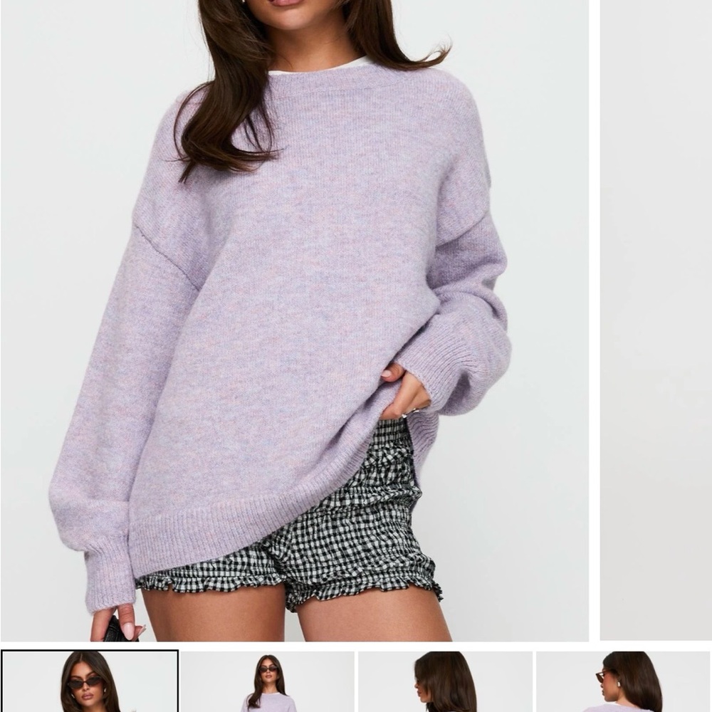 Princess Polly Lavender Sweater